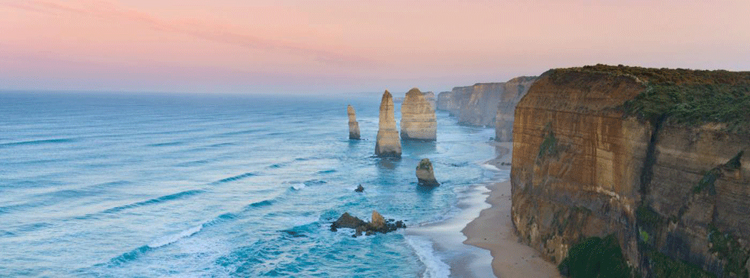 The Great Ocean Road adventures and scenic tour from Melbourne onto Adelaide