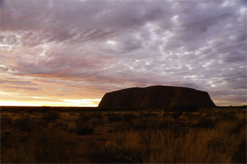 Ayers Rock Uluru sunset - MHutchinson