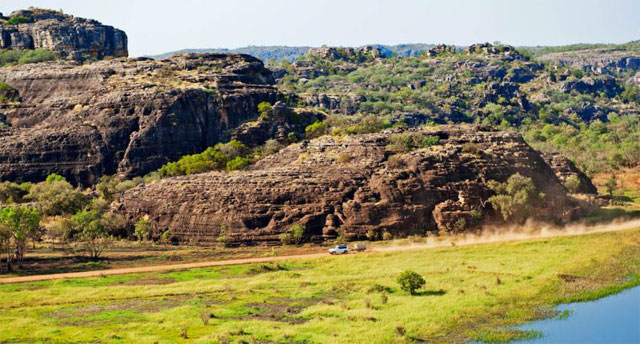 A scenic view of Arnhem Land (Not vehicle is not the tour  all terrain)