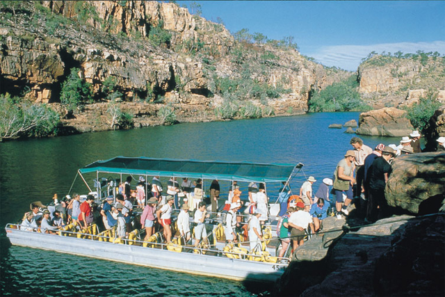 boat cruise, canoe (seasonal), a scenic breathtaking flight over the Gorge System (all optional and own expense)