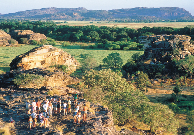 Ubirr Aboriginal Art Site in Kakadu north east end of the park.