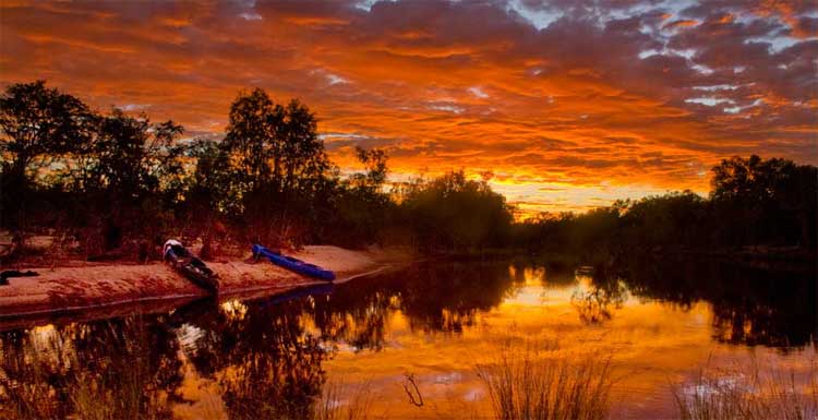 Canoeing Northern Territory trips