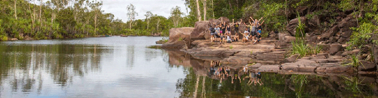 Jim Jim Falls on every  youny adventure travel bucket list