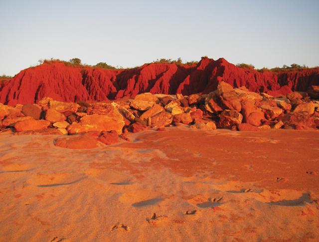 Broome's red sand dunes