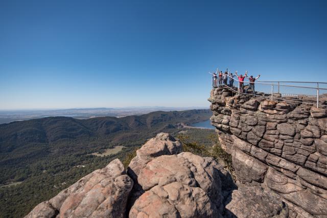 The Grampians  lookout