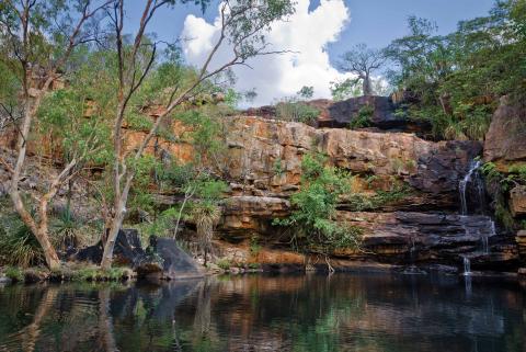 Kimberley Galvins Gorge waterfal