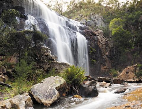 Adelaide to The Grampians - the area in the Grampians