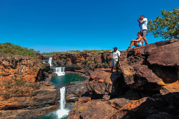 Mitchell Falls fly to MF Airstrip