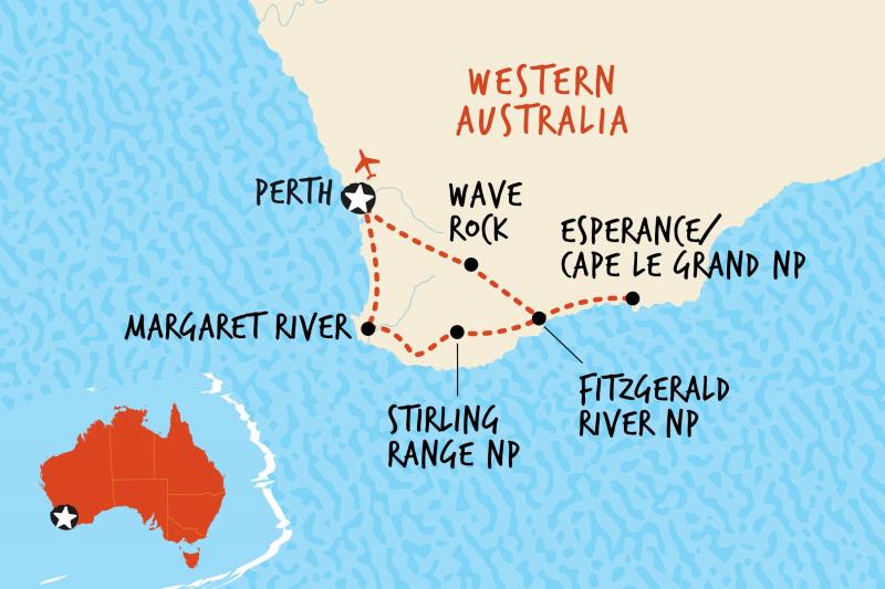 6 Day Perth to Esperance a Esperance and Southwest Adventure